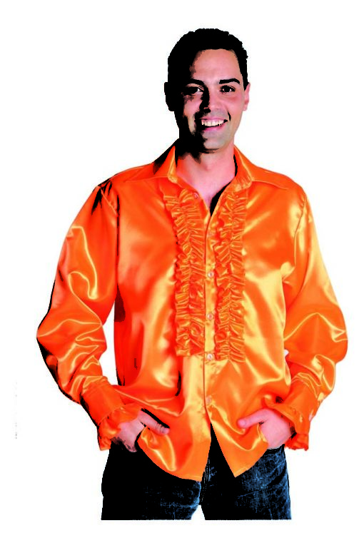 chemise-disco-orange