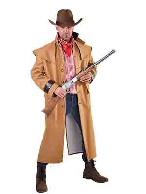 long manteau western