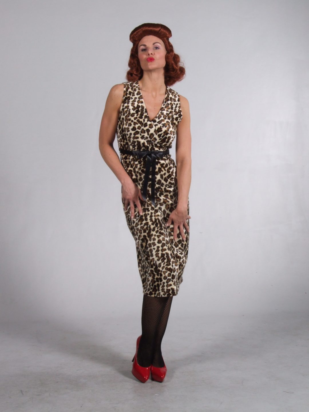 Robe l?�opard - Aux 1001 f??tes