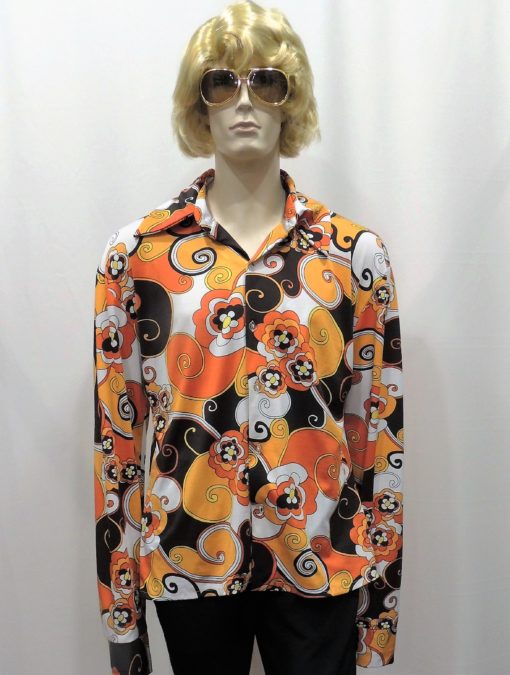 chemise-hippie-orange