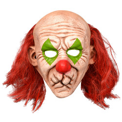 masque clown sans bouche