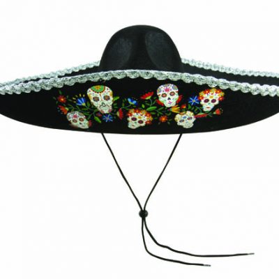 sombrero mexicain day of the dead
