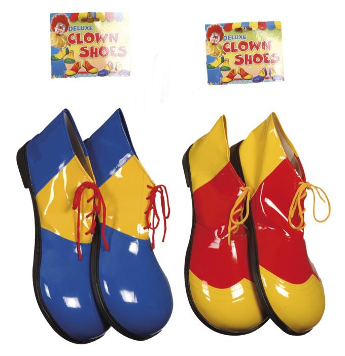 Chaussures De Clown Adultes Unisexes - Pour Déguisements, Fêtes, Cosplay, Confortables Et Colorées