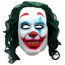 masque clown vert