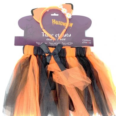 tutu et tiare orange