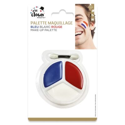 Palette maquillage tricolore Palette maquillage tricolore